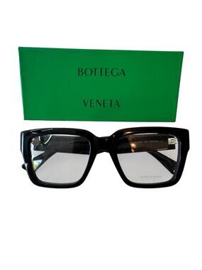 Bottega Veneta BV1153O Black 51mm Eyeglasses Black Transparent